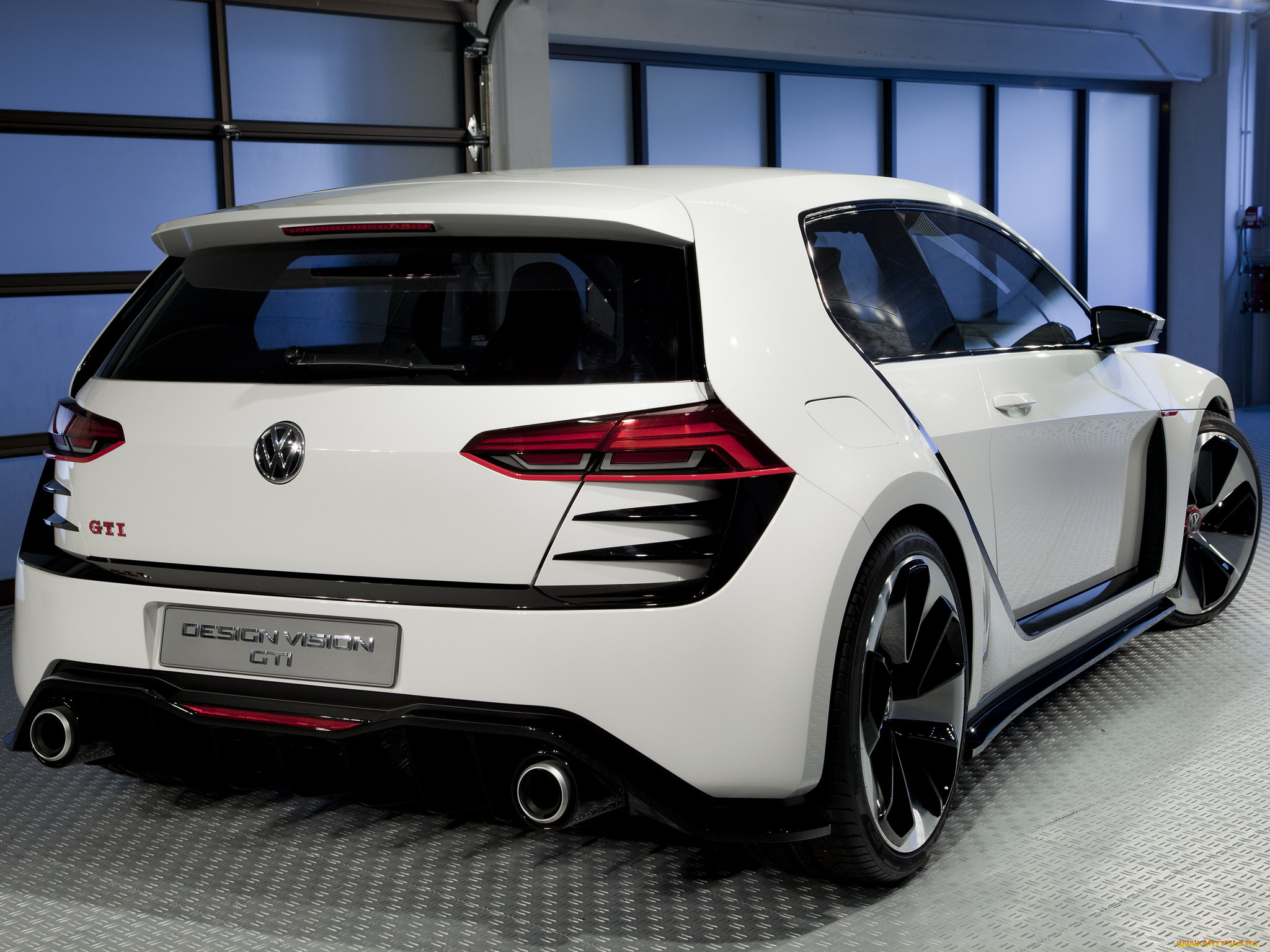 , volkswagen, gti, white, tuning, golf, vw